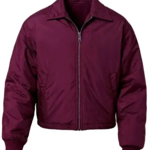 Logan Henderson Berlin Concert Maroon Jacket Front Look