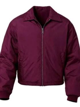 Logan Henderson Berlin Concert Maroon Jacket