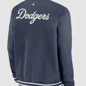 Los Angeles Dodgers City Connect Jacket Back Look