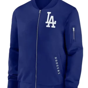 Los Angeles Dodgers Dugout Jacket Front look