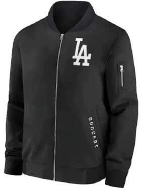 Los Angeles Dodgers Dugout Jacket Front Look