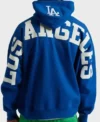 Los Angeles Dodgers Wingspan Hoodie Back Look