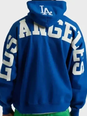 Los Angeles Dodgers Wingspan Hoodie Back Look