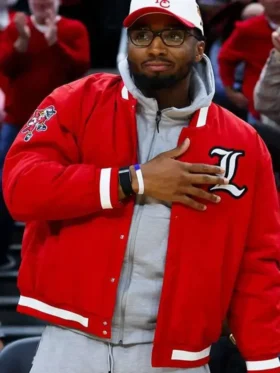 Louisville Cardinals Donovan Mitchell Red Jacket