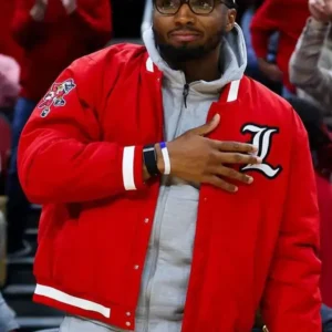 Louisville Cardinals Donovan Mitchell Red Jacket