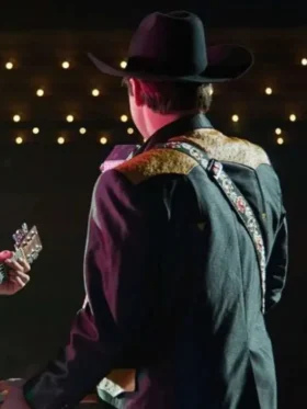 Luke Benward A Grand Ole Opry Christmas 2025 Black Blazer Back