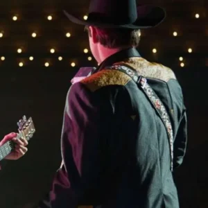 Luke Benward A Grand Ole Opry Christmas 2025 Black Blazer Back