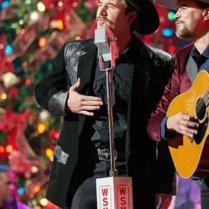 Luke Benward A Grand Ole Opry Christmas Black Blazer