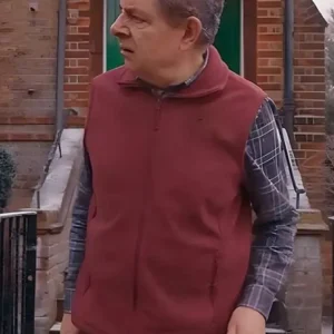Man Vs Baby S01 Rowan Atkinson Vest Front Look