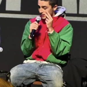 Marty Supreme Christmas Jacket Front