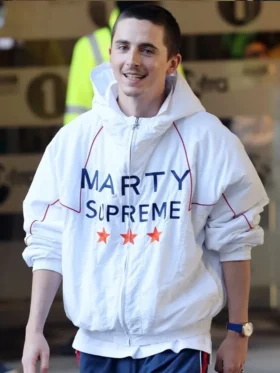 Marty Supreme White Jacket