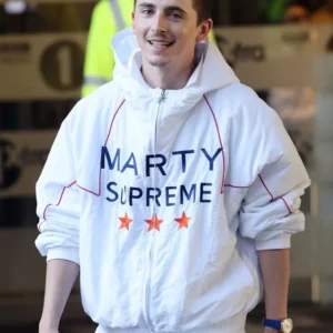 Marty Supreme White Jacket