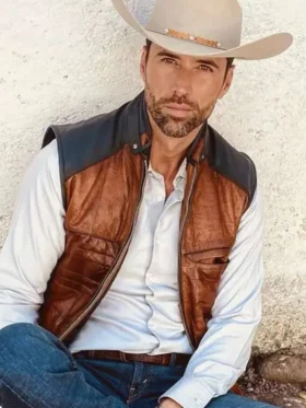 Matías Novoa La Herencia 2022 Brown Leather Vest