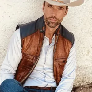 Matías Novoa La Herencia 2022 Brown Leather Vest