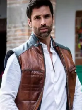 Matías Novoa La Herencia 2022 Brown Leather Vest
