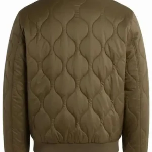 Mayor of Kingstown S04 Derek Rivera Quilted Jacket Front look
