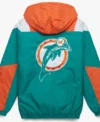 Miami Dolphins Pullover Jacket Back Look