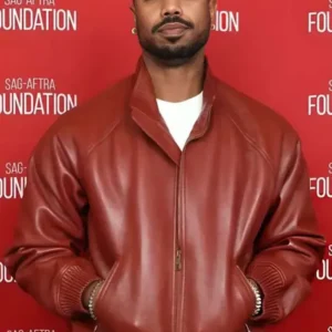 Michael B. Jordan SAG-AFTRA Foundation Leather Jacket