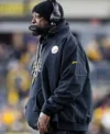 Mike Tomlin Pittsburgh Steelers Sideline Bomber Jacket