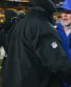 Mike Tomlin Pittsburgh Steelers Sideline Bomber Jacket Back Look