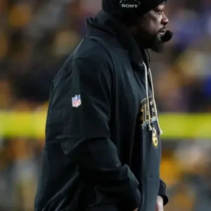 Mike Tomlin Pittsburgh Steelers Sideline Bomber Jacket
