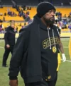 Mike Tomlin Pittsburgh Steelers Sideline Bomber Jacket