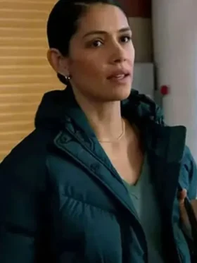 Miranda Rae Mayo Chicago Fire S13 Puffer Jacket