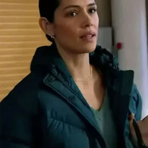 Miranda Rae Mayo Chicago Fire S13 Puffer Jacket
