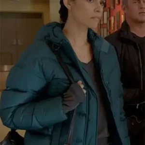 Miranda Rae Mayo Chicago Fire S13 Puffer Jacket