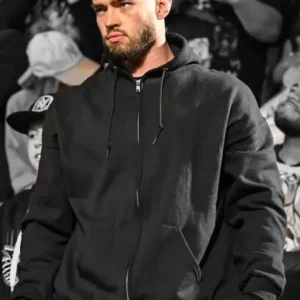 Monday Night RAW Austin Theory Black Hoodie Front look
