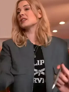 My Secret Santa Alexandra Breckenridge Jacket Front Look