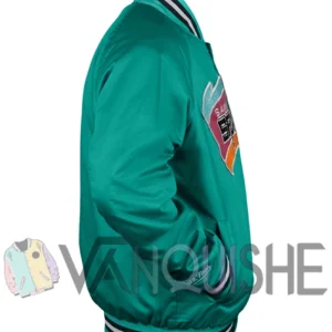NBA San Antonio Spurs Satin Jacket right van