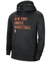 NY Knicks Practice Hoodie Front Look