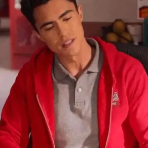 Never Have I Ever Paxton Hall Yoshida Red Hoodie