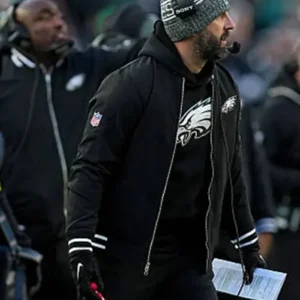 Nick Sirianni 2025 Eagles Sideline Bomber Jacket