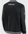 Nick Sirianni 2025 Eagles Sideline Bomber Jacket Back Look
