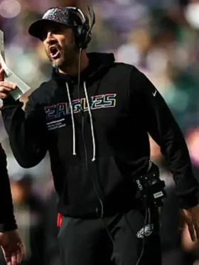 Nick Sirianni Philadelphia Eagles Crucial Catch Hoodie