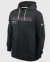 Nick Sirianni Philadelphia Eagles Crucial Catch Hoodie Front Look