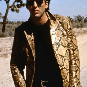 Nicolas Cage Wild At Heart Snakeskin Jacket Front Look