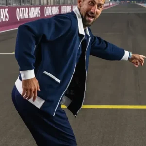 Novak Djokovic F1 Qatar Grand Prix 2025 Bomber Jacket