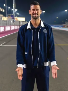 Novak Djokovic F1 Qatar Grand Prix 2025 Bomber Jacket