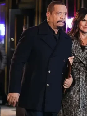 Odafin Tutuola Law and Order SVU Black Coat