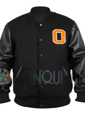 Oregon State 1950s Vintage Letterman Jacket Front Look