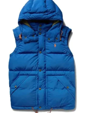 Owning Manhattan S02 Chloe Tucker Caine Puffer Vest Front Look