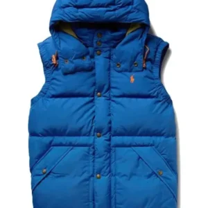 Owning Manhattan S02 Chloe Tucker Caine Puffer Vest Front Look