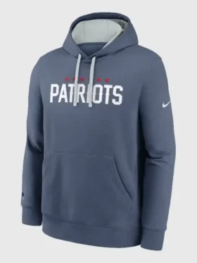 Patriots Storm Blue Hoodie Front Look