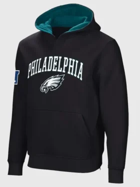 Philadelphia Eagles Linebacker Adaptive Hoodie Front Look