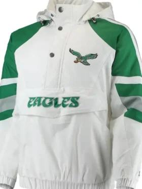 Philadelphia White Eagles Hooded Jacket Front Look