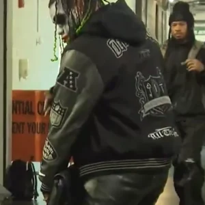 Quincy Williams Jets Varsity Jacket Back