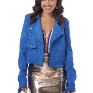 Ruby Allen EastEnders Fringe Leather Jacket